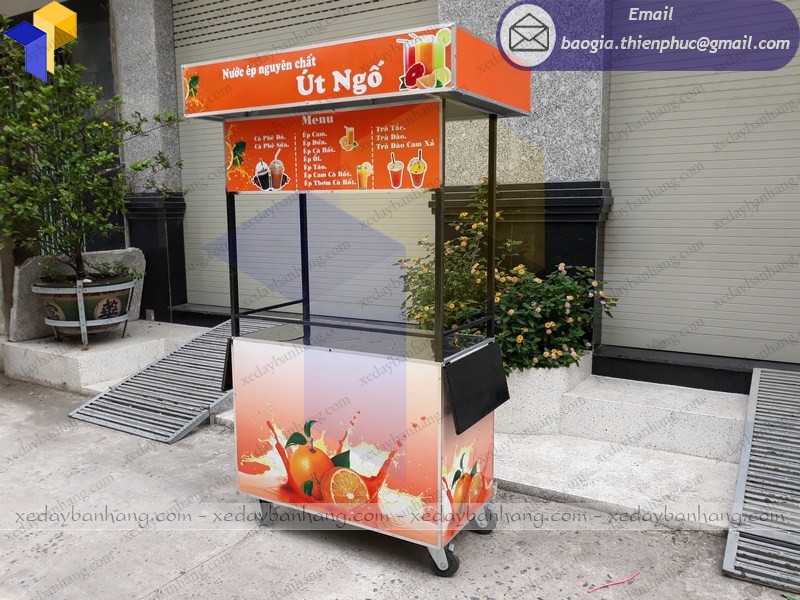tủ bán nước cam