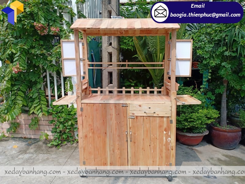 tủ gỗ cafe giá bao nhiêu