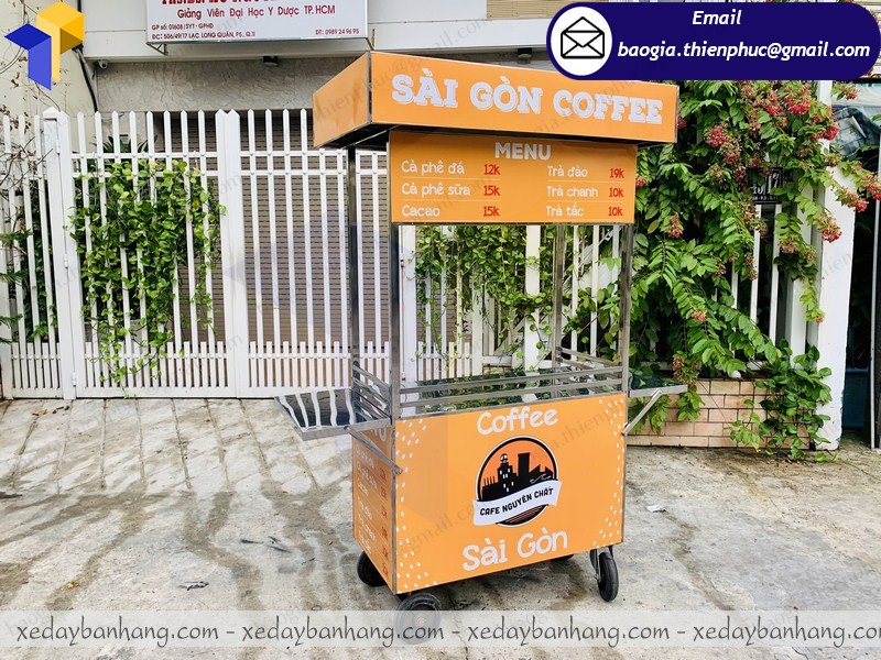giá quầy coffee bike