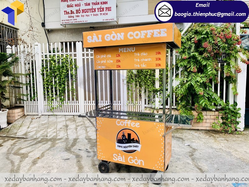 quầy bán coffee