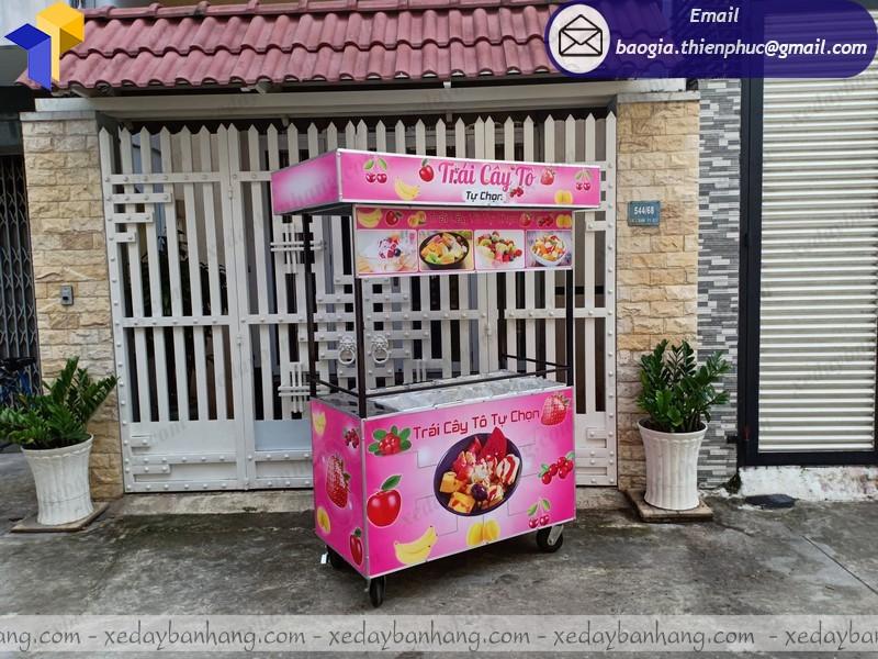 quầy bán sinh tố