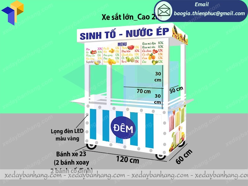 thiết kế xe sinh tố