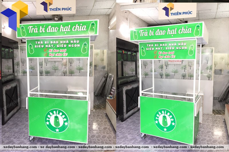 giá xe trà bí đao