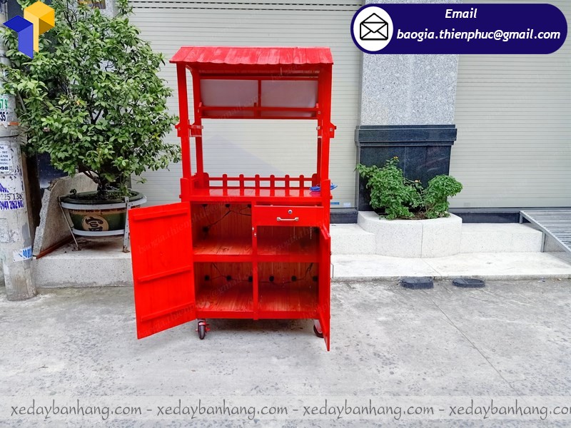 tủ bán cà phê