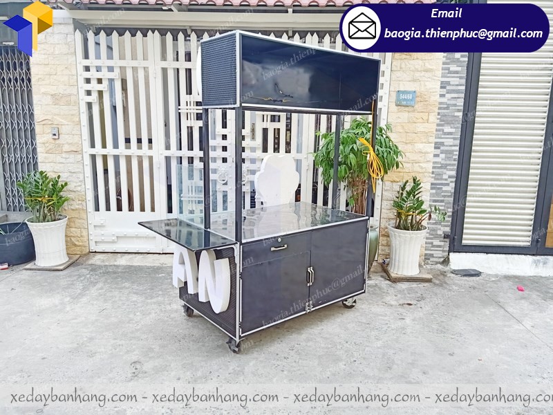 giá tủ inox bán thức ăn nhanh