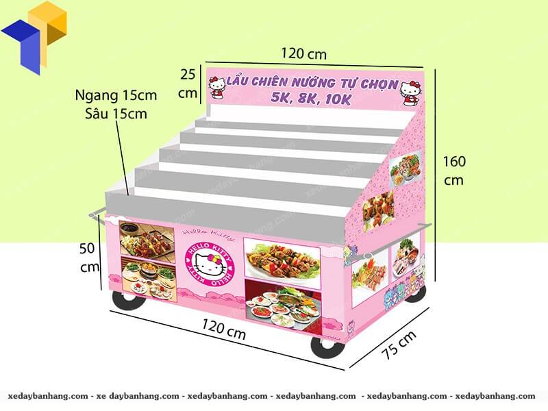 cần mua xe bán lẩu tự chọn