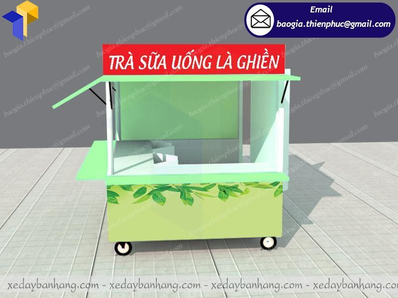 báo giá ki ốt bán trà sữa đẹp