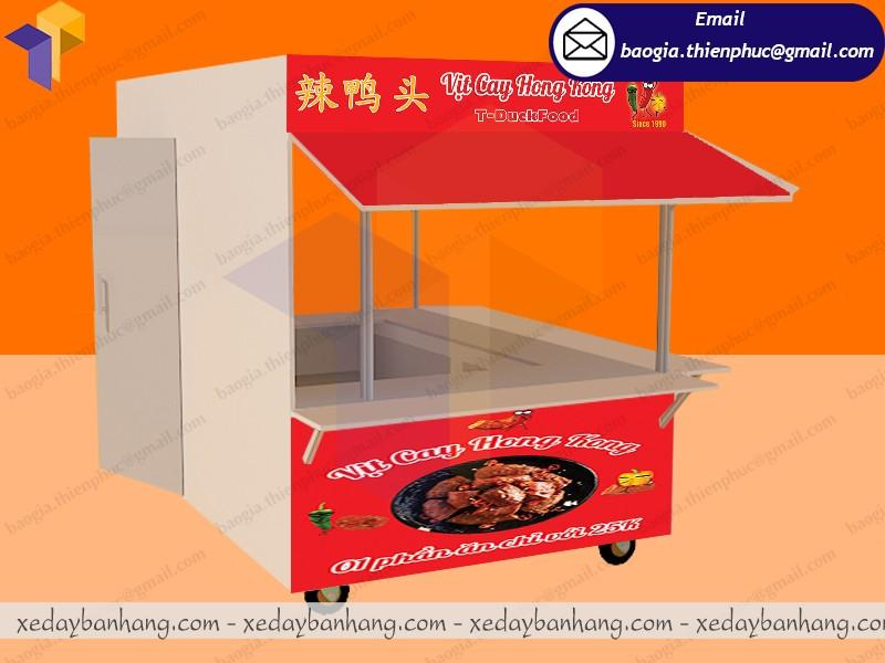 báo giá kiot bán đồ ăn lưu động
