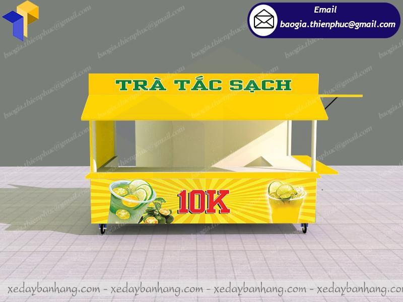 báo giá kiot bán trà tắc sạch