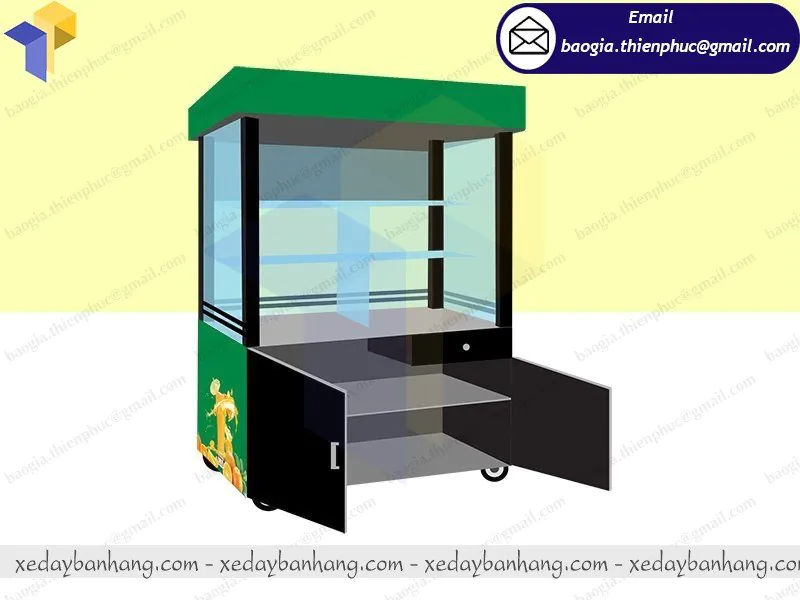 báo giá quầy bán nước ép nguyên chất