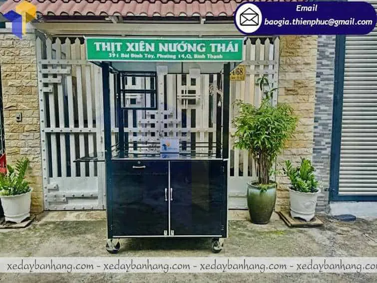 báo giá tủ bán xiên que di động