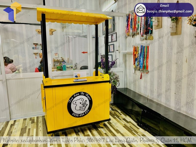 báo giá xe bán trà sữa take away