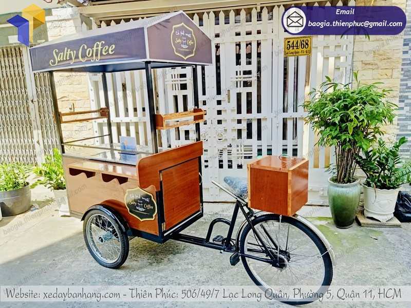 báo giá xe bike kinh doanh cà phê