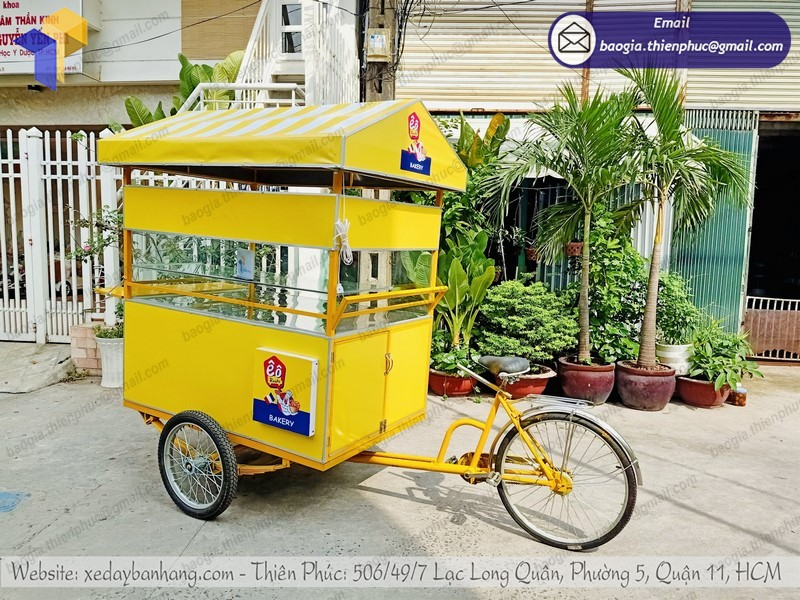 báo giá xe đạp bán bánh mì take away