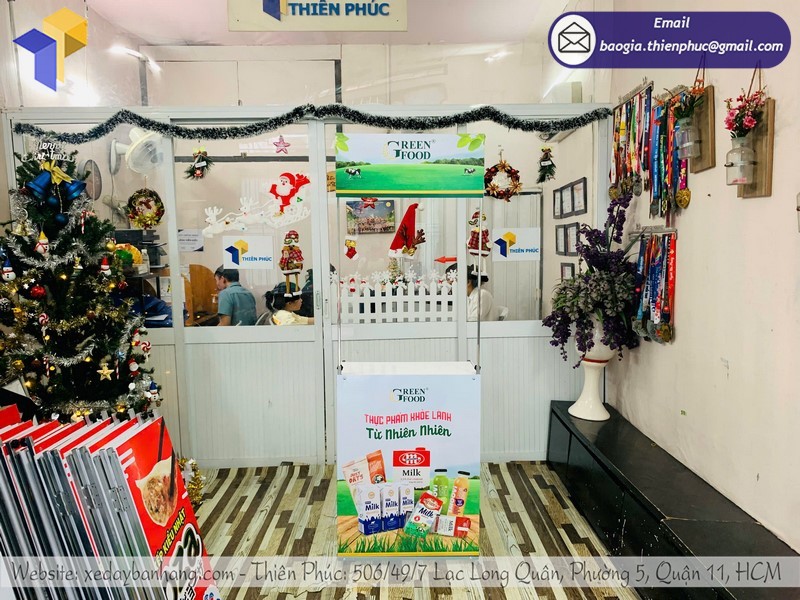 Booth di động lắp ráp rẻ