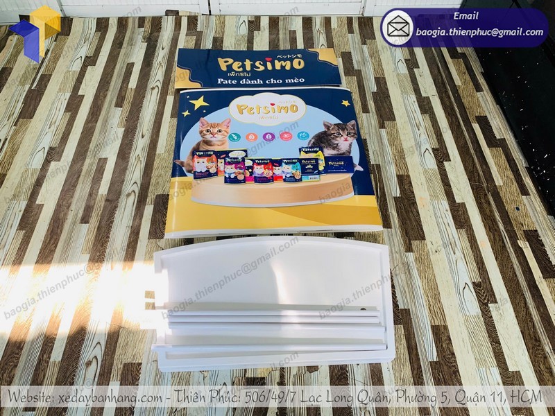 booth tiếp thị bằng nhựa rẻ