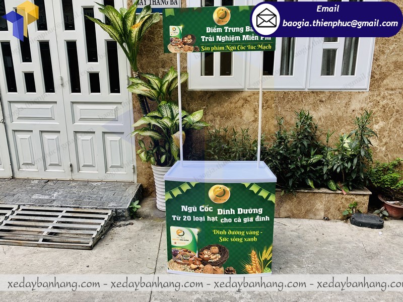 booth nhựa trưng bày lưu động