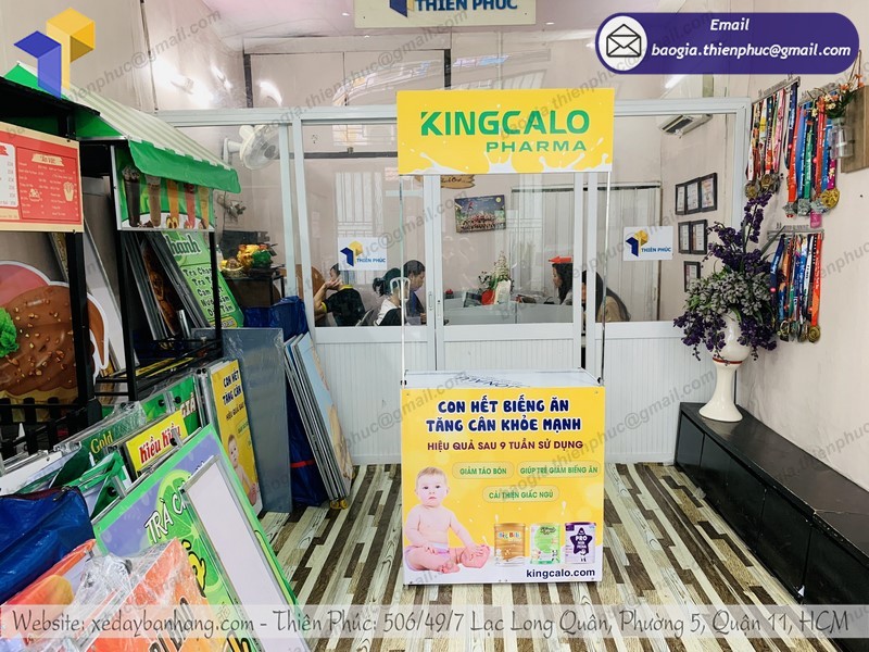 booth tiếp thị lưu động tphcm