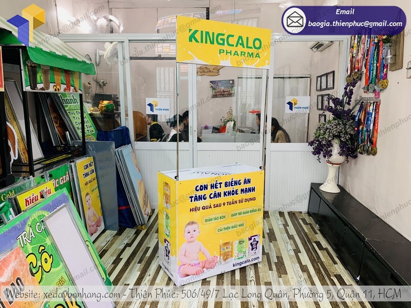 booth tiếp thị lưu động