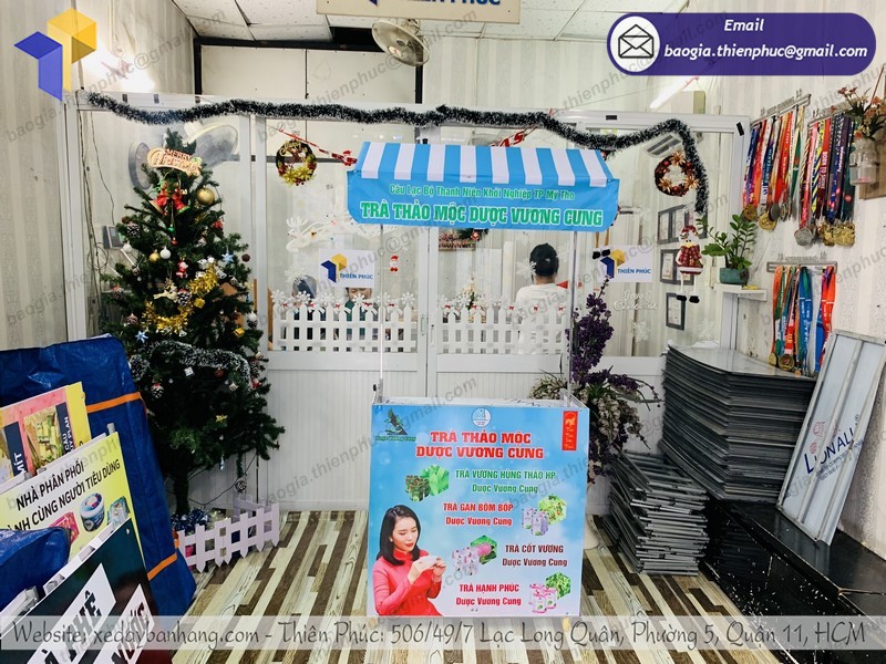 Booth quảng cáo mini đẹp