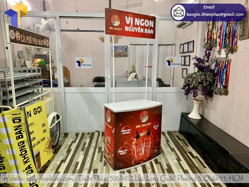 quầy quảng cáo sản phẩm uy tín