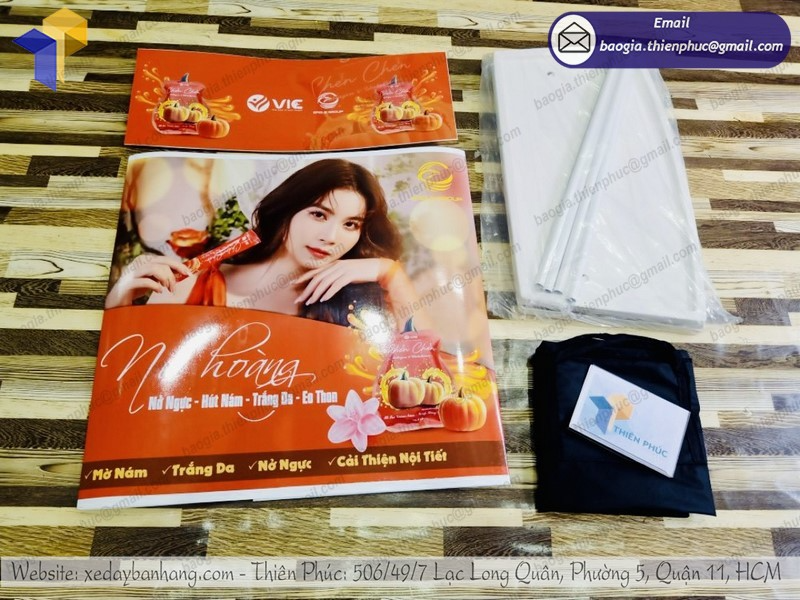 booth sampling bằng nhựa