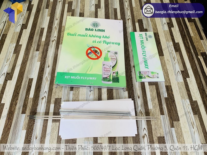 booth sampling di động đẹp