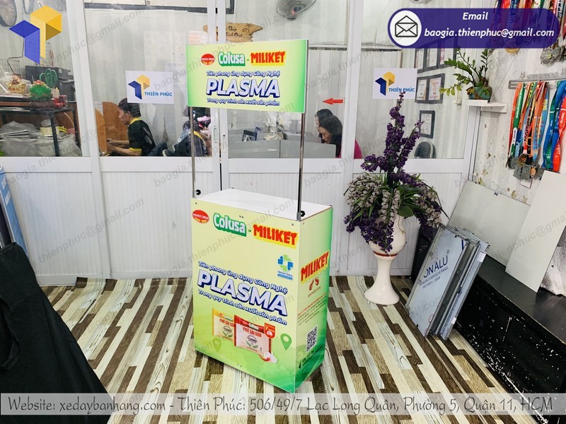 booth sampling siêu thị tphcm