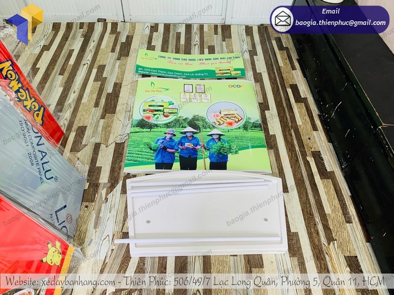 booth siêu thị quảng cáo