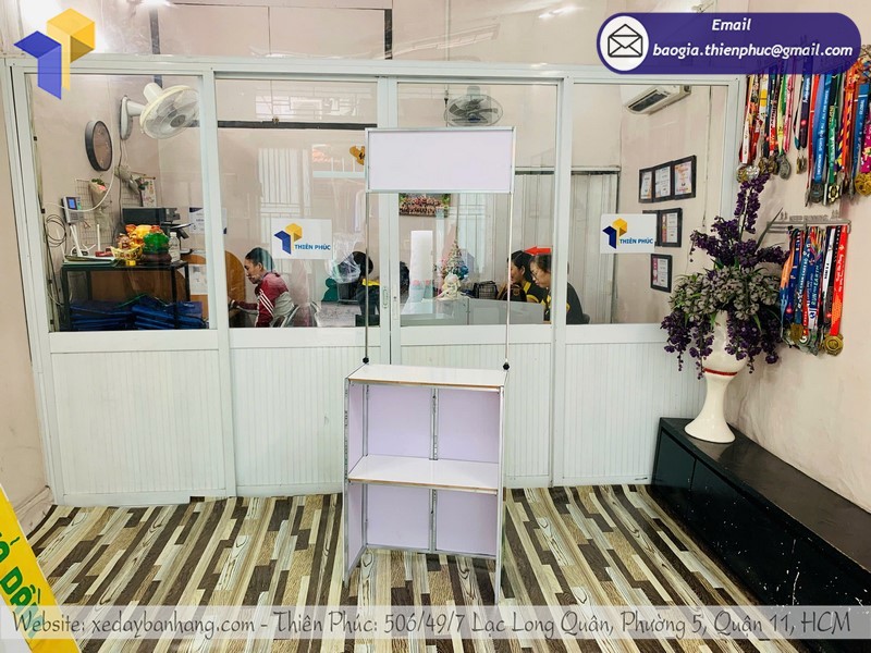 Booth quảng cáo sản phẩm đẹp