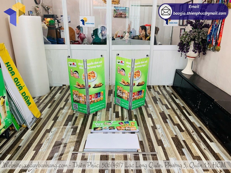Booth quảng cáo sản phẩm tphcm
