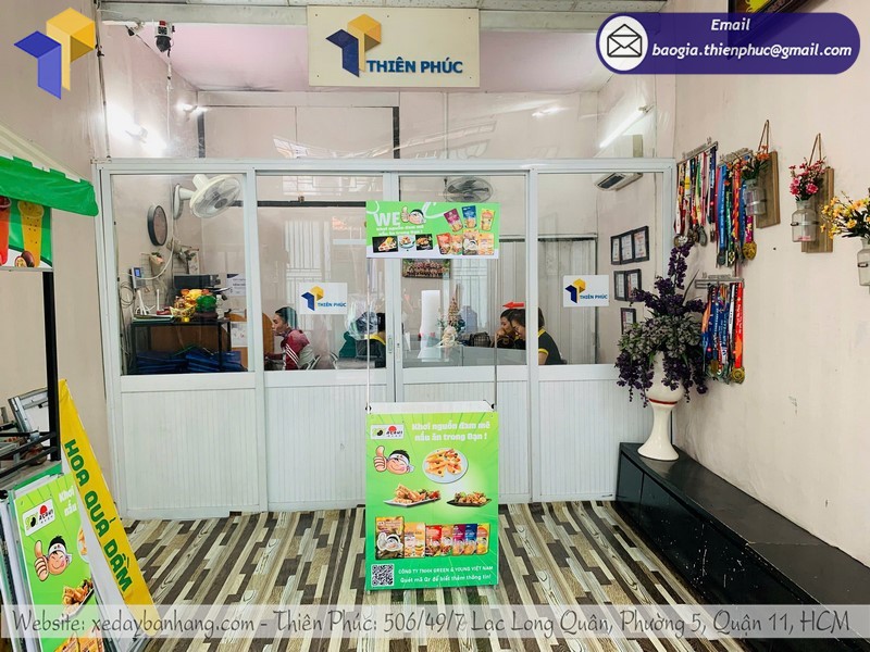 Booth quảng cáo sản phẩm