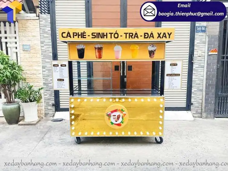 cung cấp xe bán cà phê nước ép