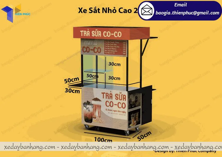 cung cấp xe trà sữa di động thái lan