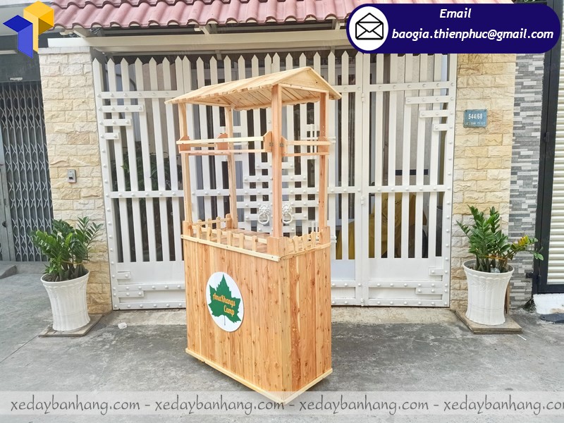 giá tủ gỗ bán hàng lưu động
