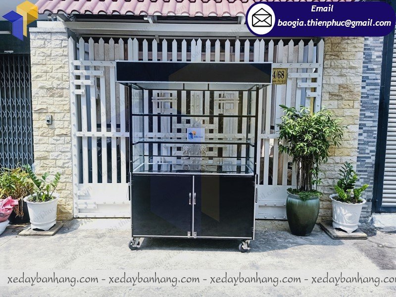 đặt làm xe sắt bán cơm tấm giá rẻ