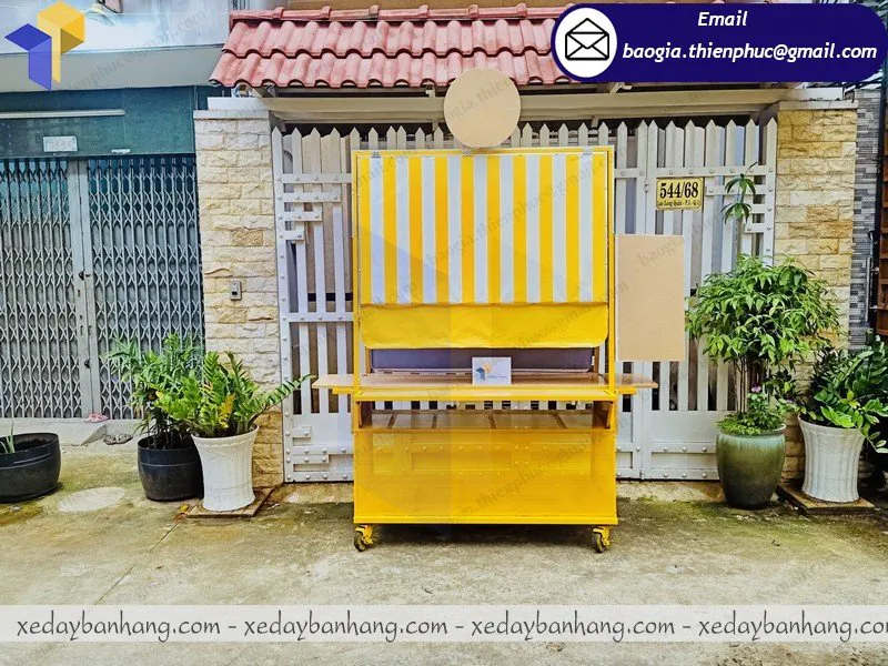 đặt mua khung xe sắt bán cafe