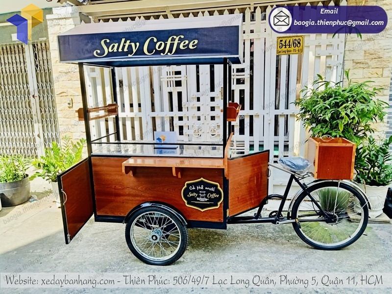 đặt mua xe bike kinh doanh cà phê