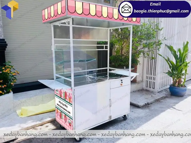 đặt mua xe đẩy bán kem que
