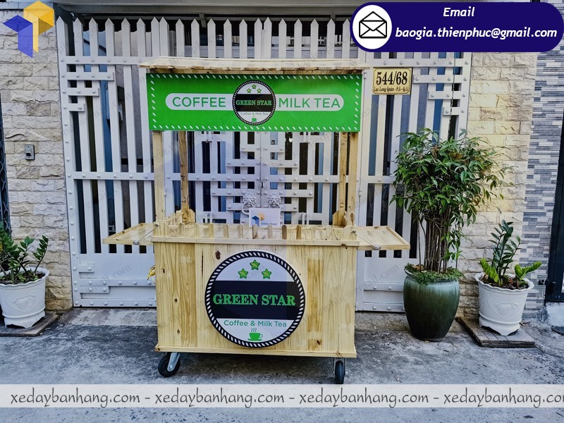 địa chỉ bán xe gỗ bán cà phê mang đi tại sài gòn