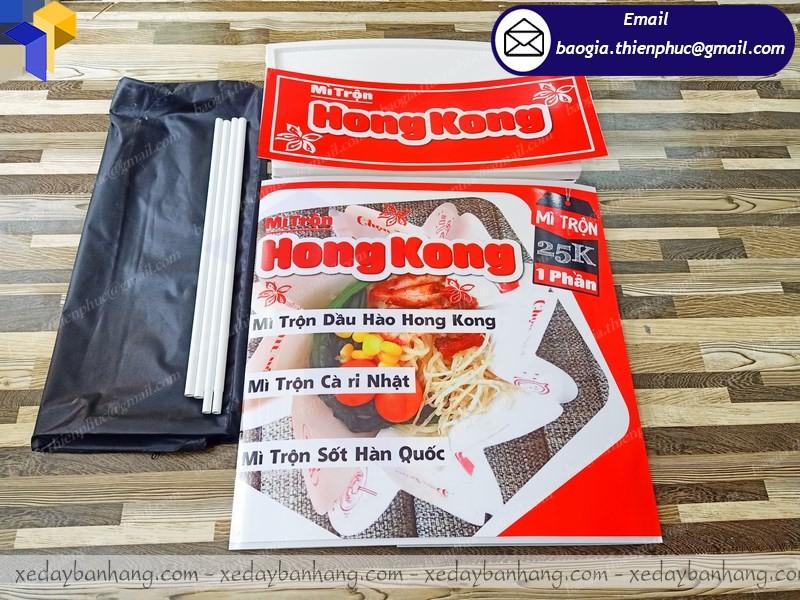 booth nhựa bán hàng lưu động