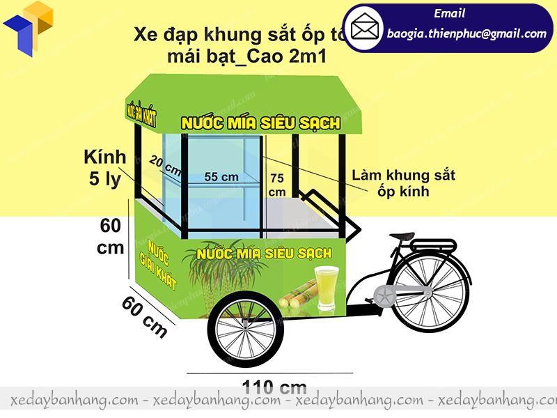 mua xe đạp bán nước ở đâu