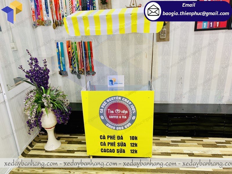 đóng booth lắp ráp bán cafe mocha giá sỉ