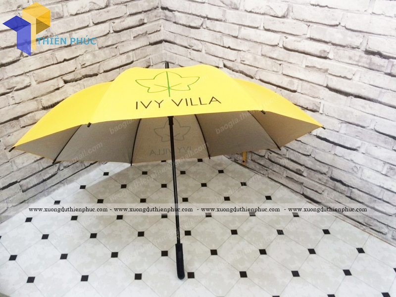 dù cầm tay in logo giá rẻ