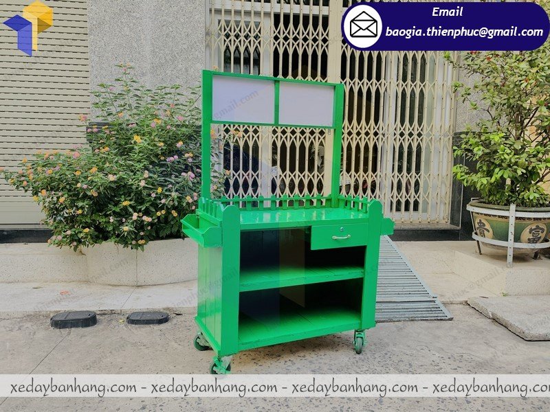giá xe bán trà bí đao bằng gỗ bao nhiêu