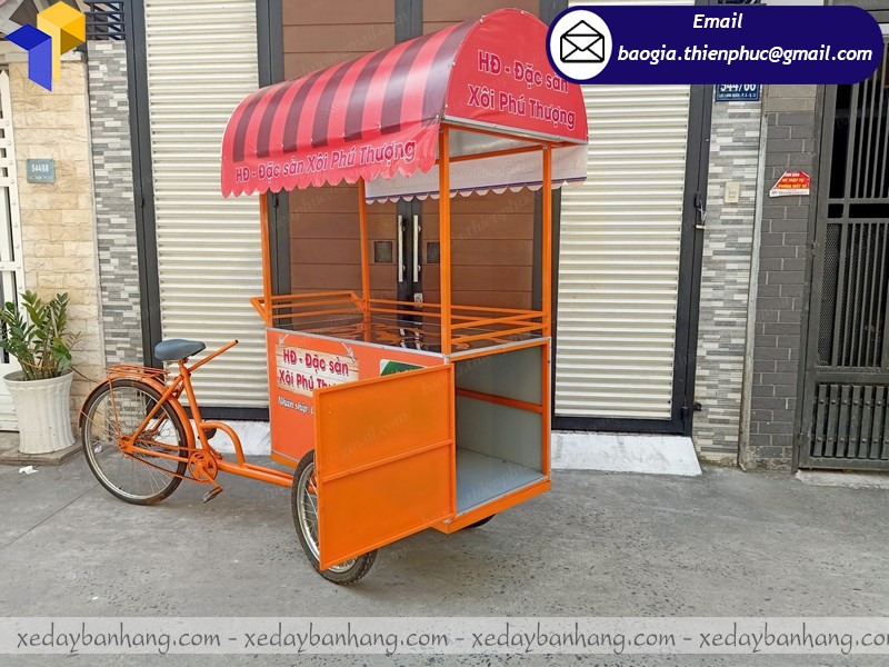 mẫu xe đạp bán xôi