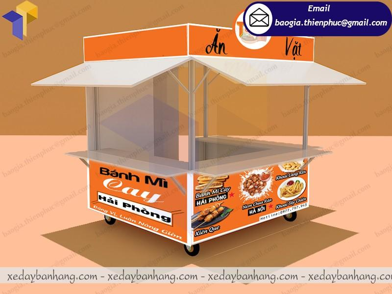 kiosk bán thức ăn nhanh đẹp