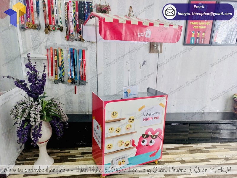 làm quầy trà sữa nhỏ gọn