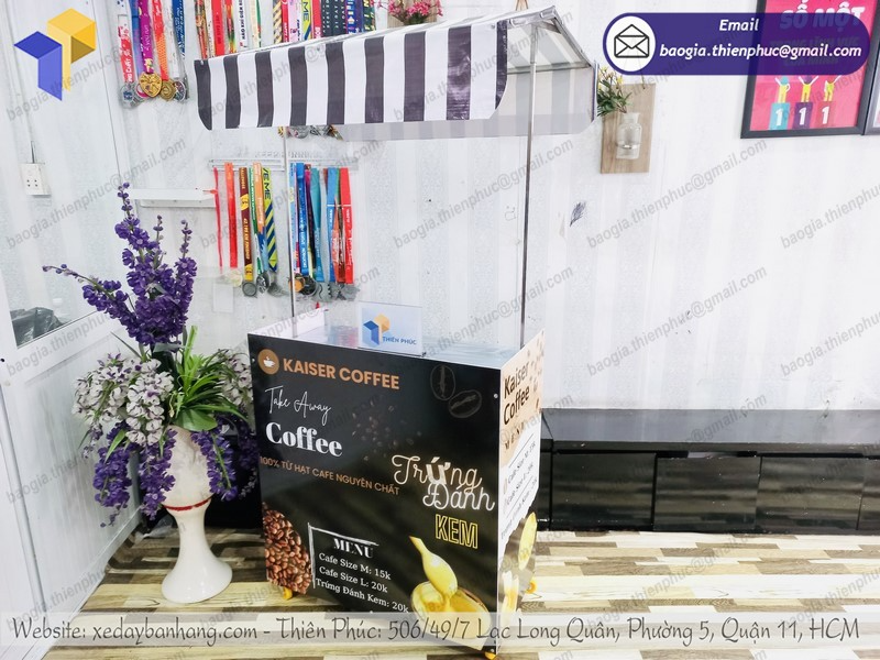 làm xe lắp ráp bán cafe 30s