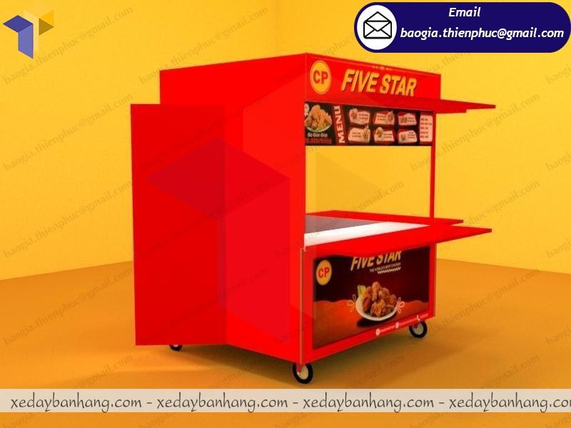 ki ốt bán đồ ăn nhanh giá rẻ
